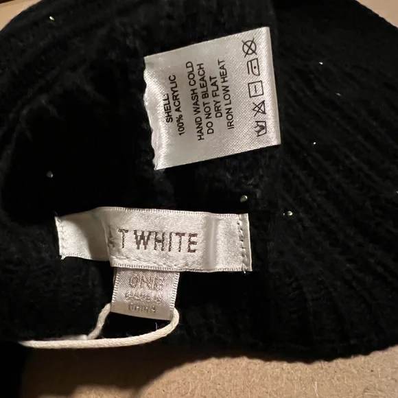 Anthropologie Black Pearl-Embellished Hat - Picture 7 of 16